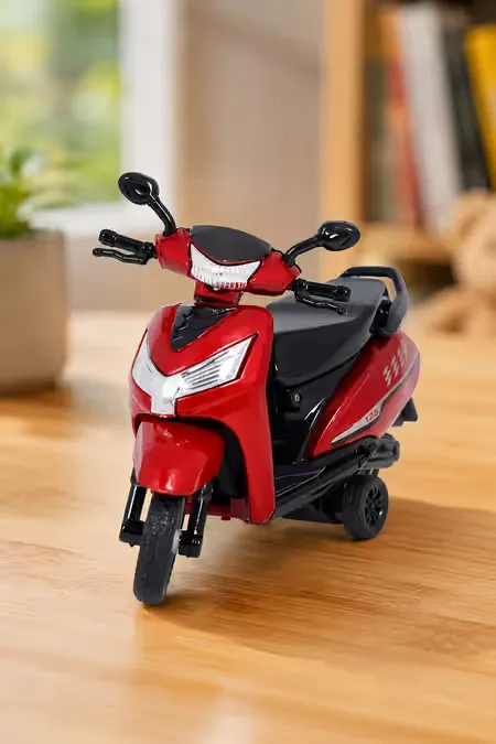 Bestiva Pull Back Scooter Toy (Red) 022660RED