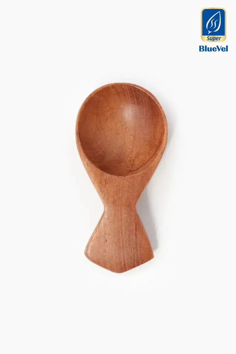 Bluevel Neem Wood Masala Spoon - 5 cm, Pack of 1