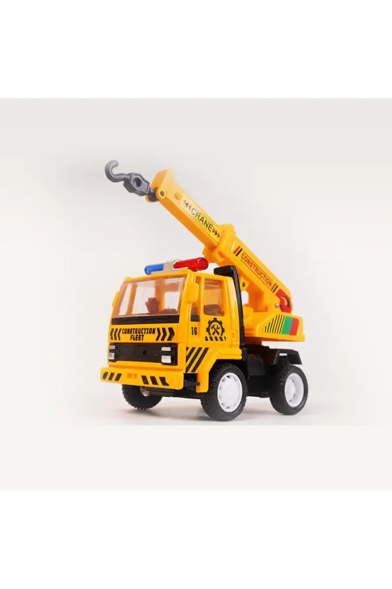Crane Vehicle Pull Back Toy