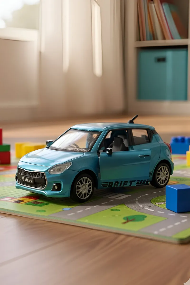 Drift Pull Back Car Toy (Teal)