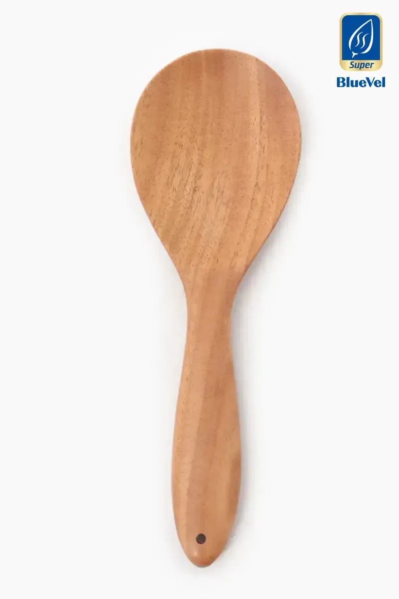 Bluevel Neem Wood Serving Ladle - 25 cm