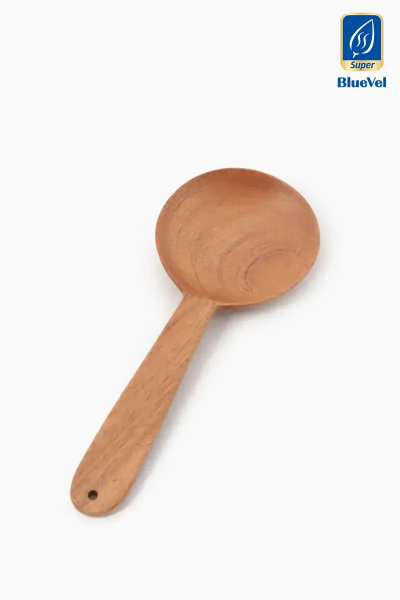 Bluevel Neem Wood Serving Ladle - 23 cm