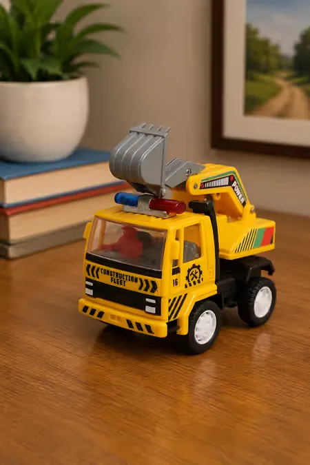 Pull Back Excavator Toy (Assorted Color)