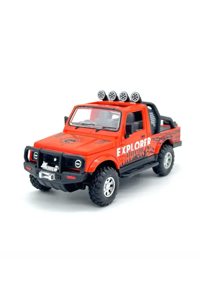 Explorer Adventure Pull Back Toy Car (Orange) 022719ORA