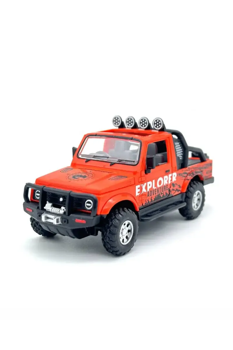 Explorer Adventure Pull Back Toy Car (Red) 022719RED