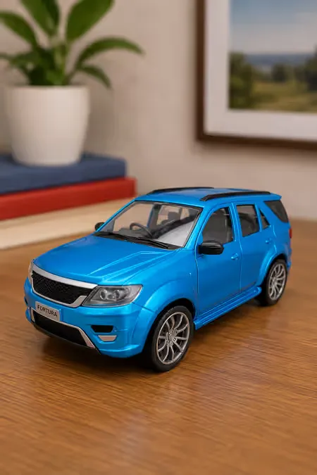 Fortura SUV Pull Back Car Toy - (Blue) 022733BLU