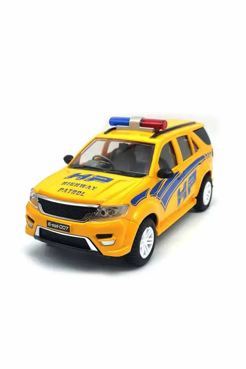 Friction Fortura Pull Back Car Toy (Yellow) 022735YEL