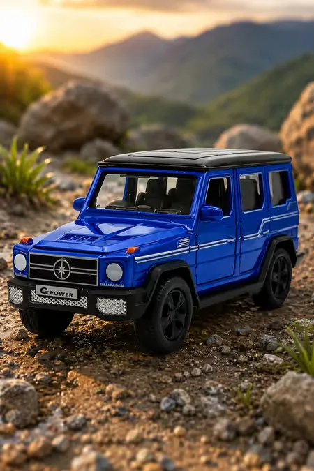 G-Power SUV Pull Back Toy (Blue) 022739BLU