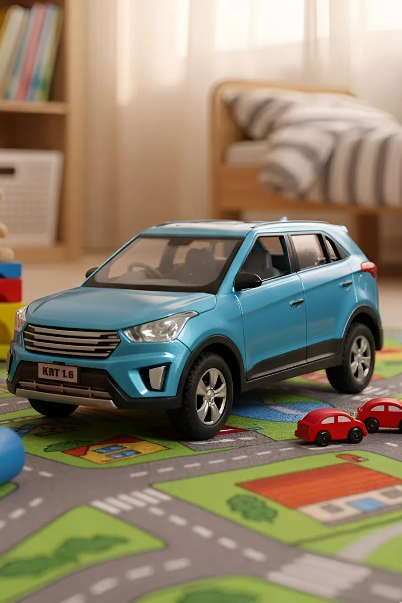 KRT 1.6 SUV Pull Back Car Toy (Teal)