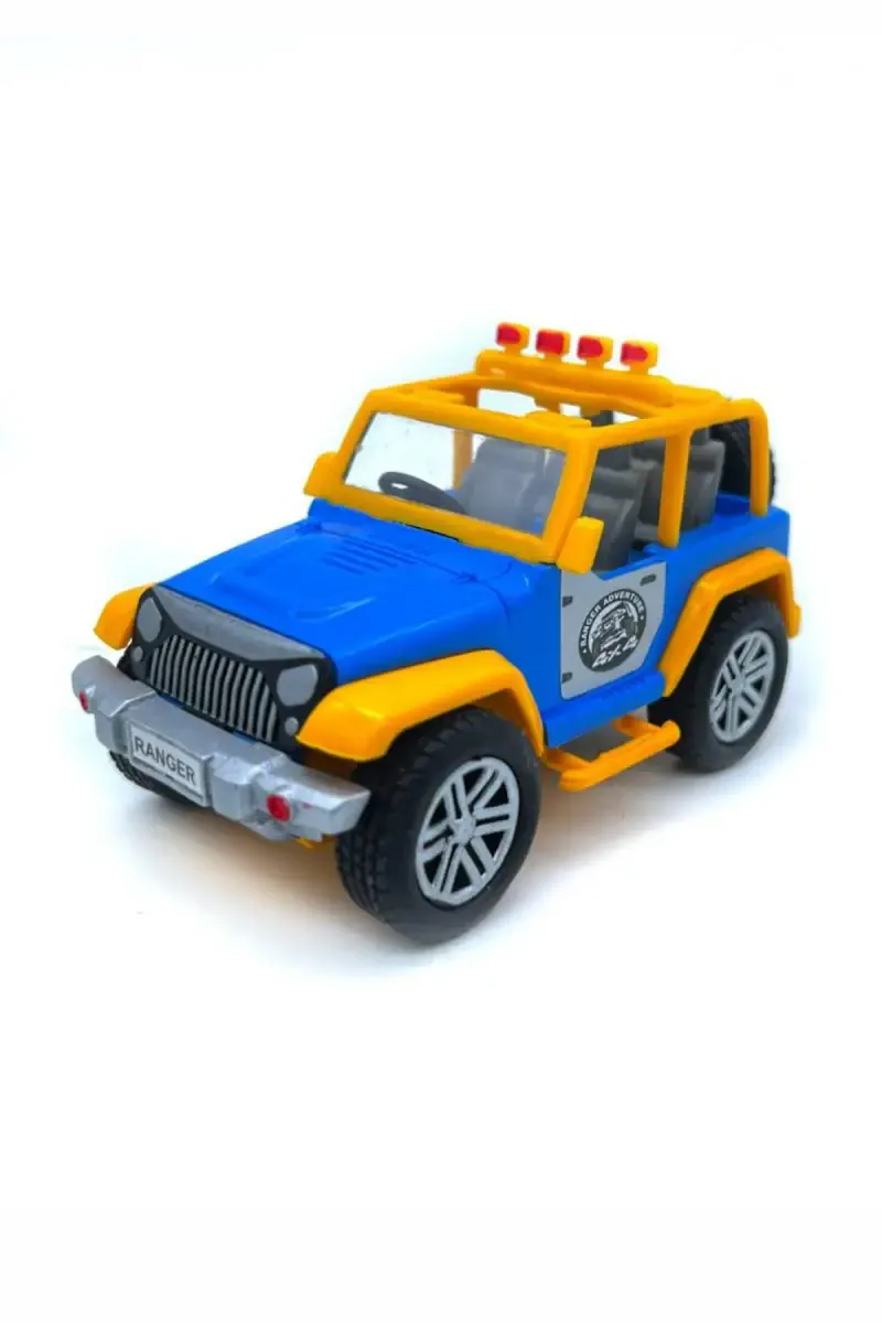 Ranger Pull Back Car Toy (Blue - Yellow) 022783BLUYEL