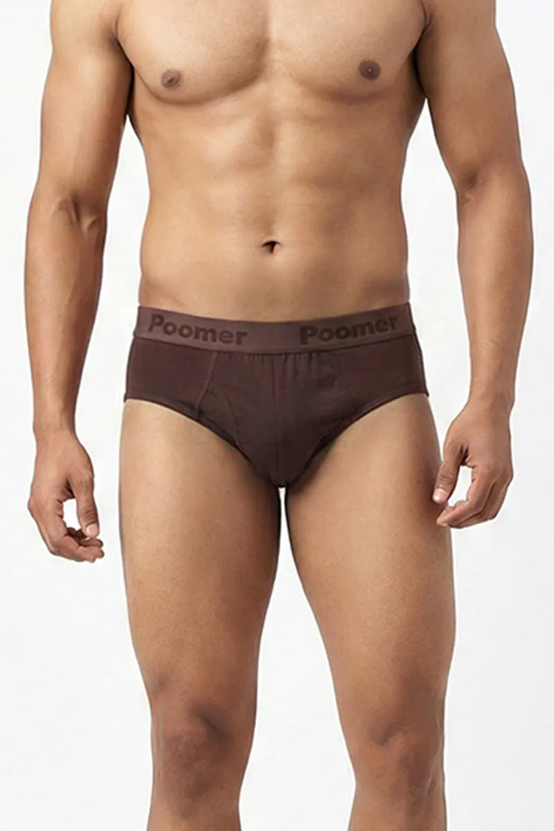 Cotton Briefs for Men 02278880BRO