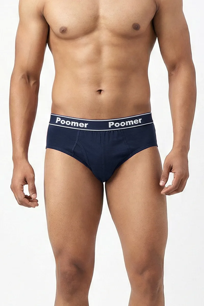 Cotton Briefs for Men 02278880NAVBLU