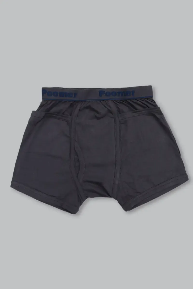 Men's Cotton Solid Trunks 022792GRE802