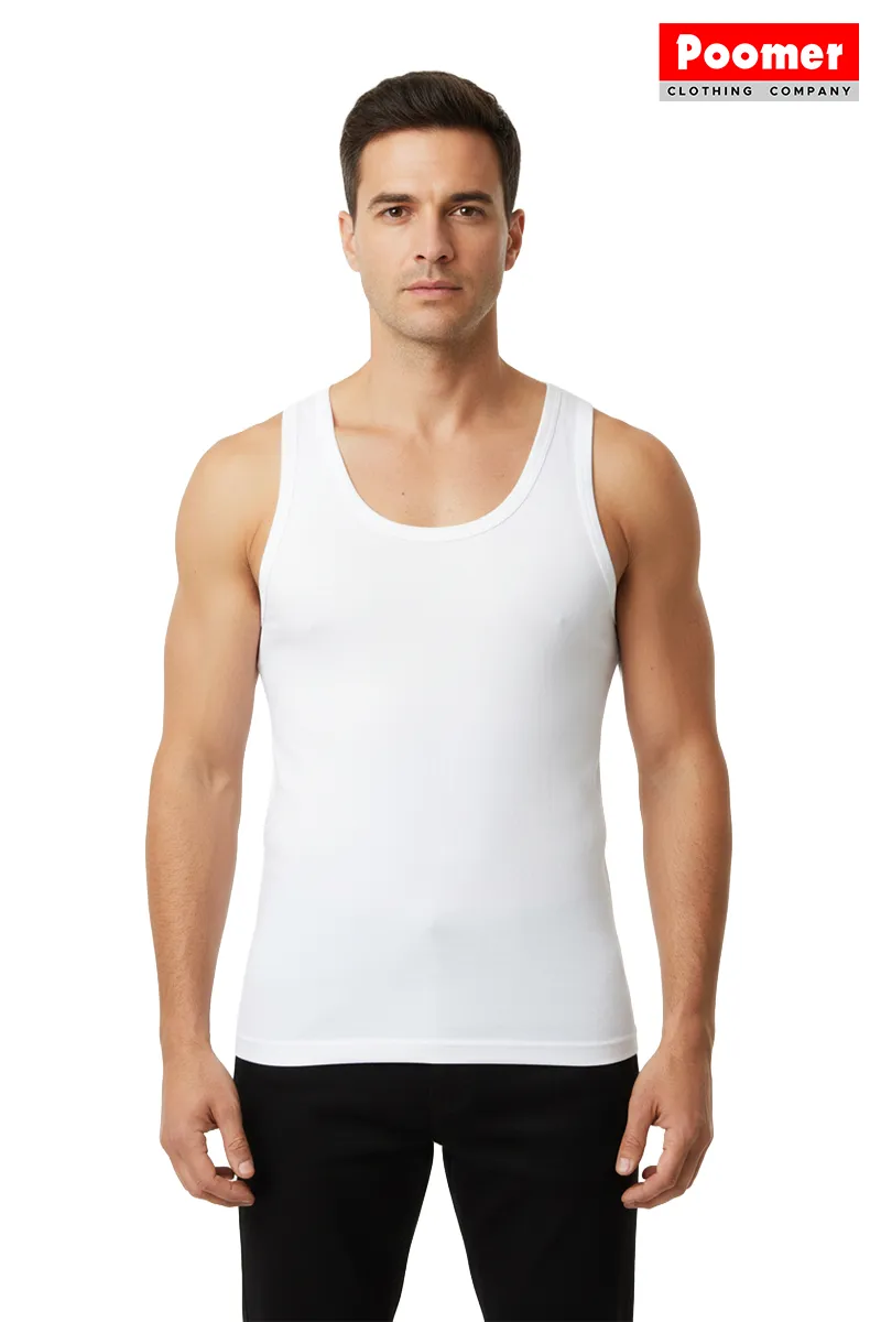Cotton Solid Vest for Men