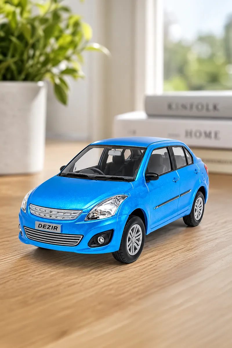 Swift Dezire Pull Back Car Toy (Blue) 022800BLU