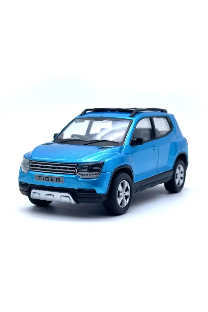 Tiger SUV Pull Back Toy - Blue 022808BLU