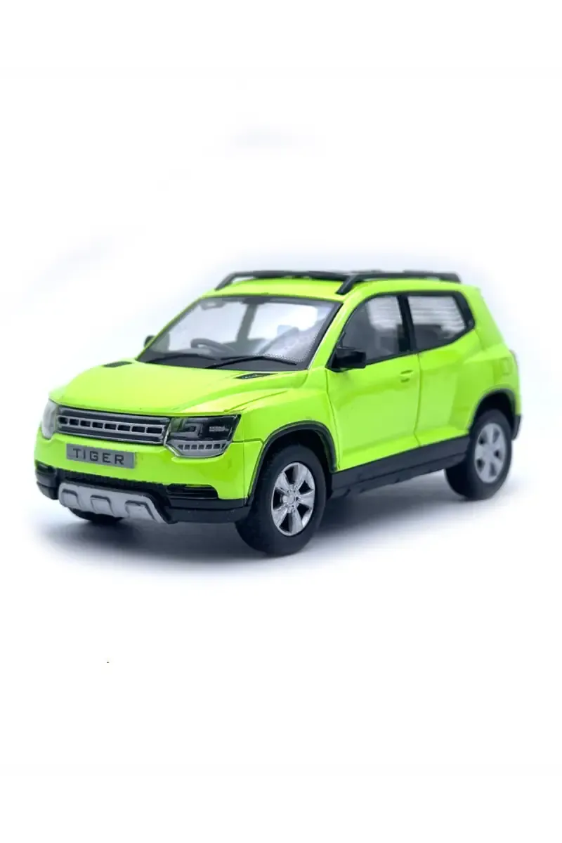 Tiger SUV Pull Back Toy - Green