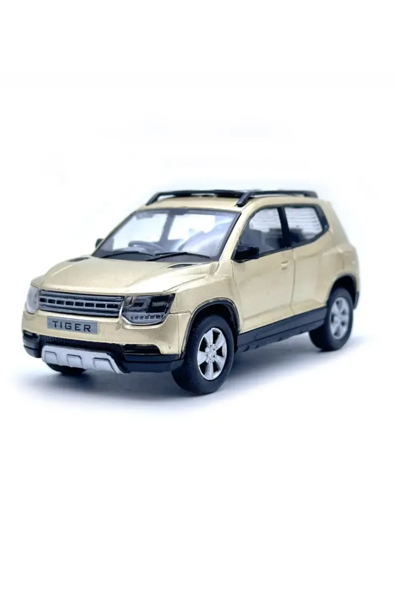 Tiger SUV Pull Back Toy - Multicolor 022808MUL