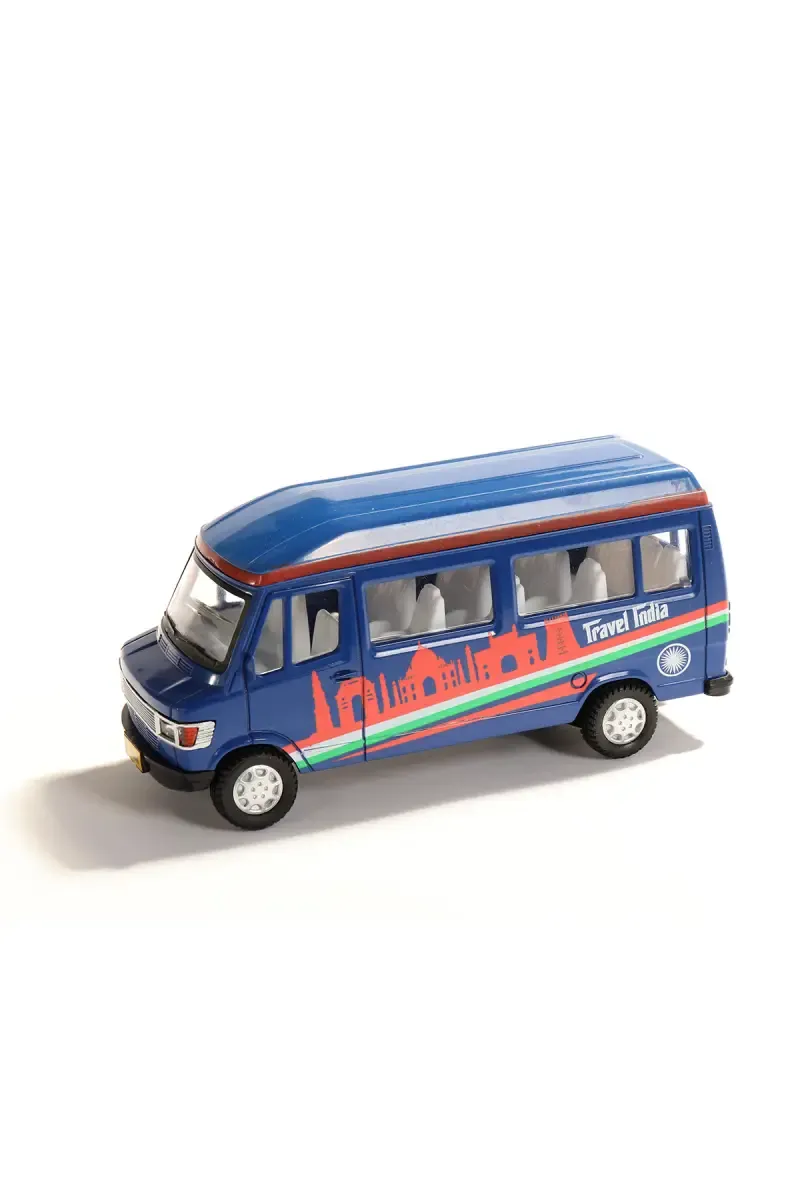TMP Travel India Pull Back Toy (Blue) 022818BLU