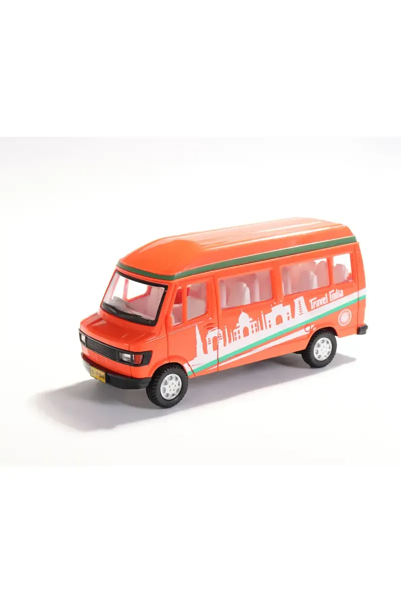 TMP Travel India Pull Back Toy (Orange) 022818ORA