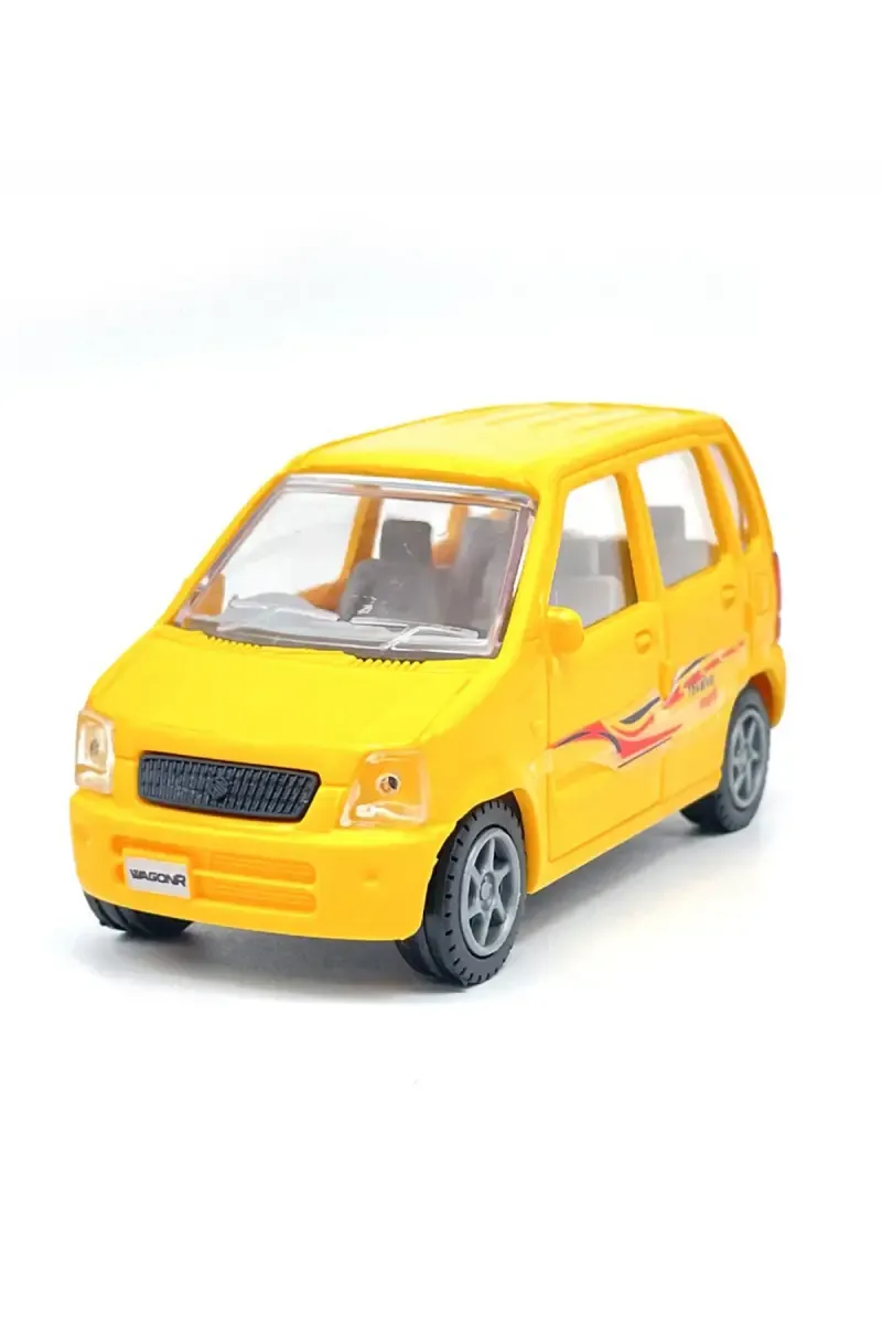 Wagon-R Pull Back Car Toy (Yellow) 022834YEL