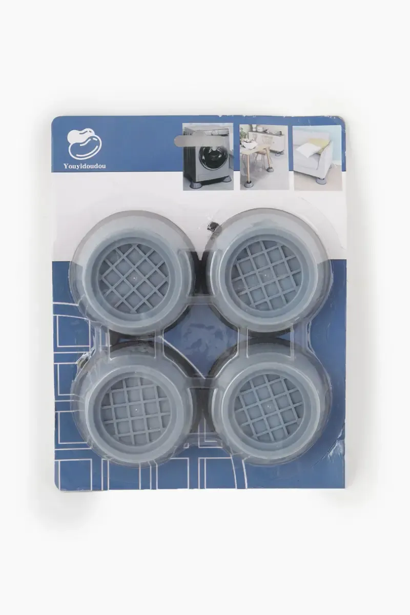 Plastic Multipurpose Anti Vibration Pad - 4 Pcs