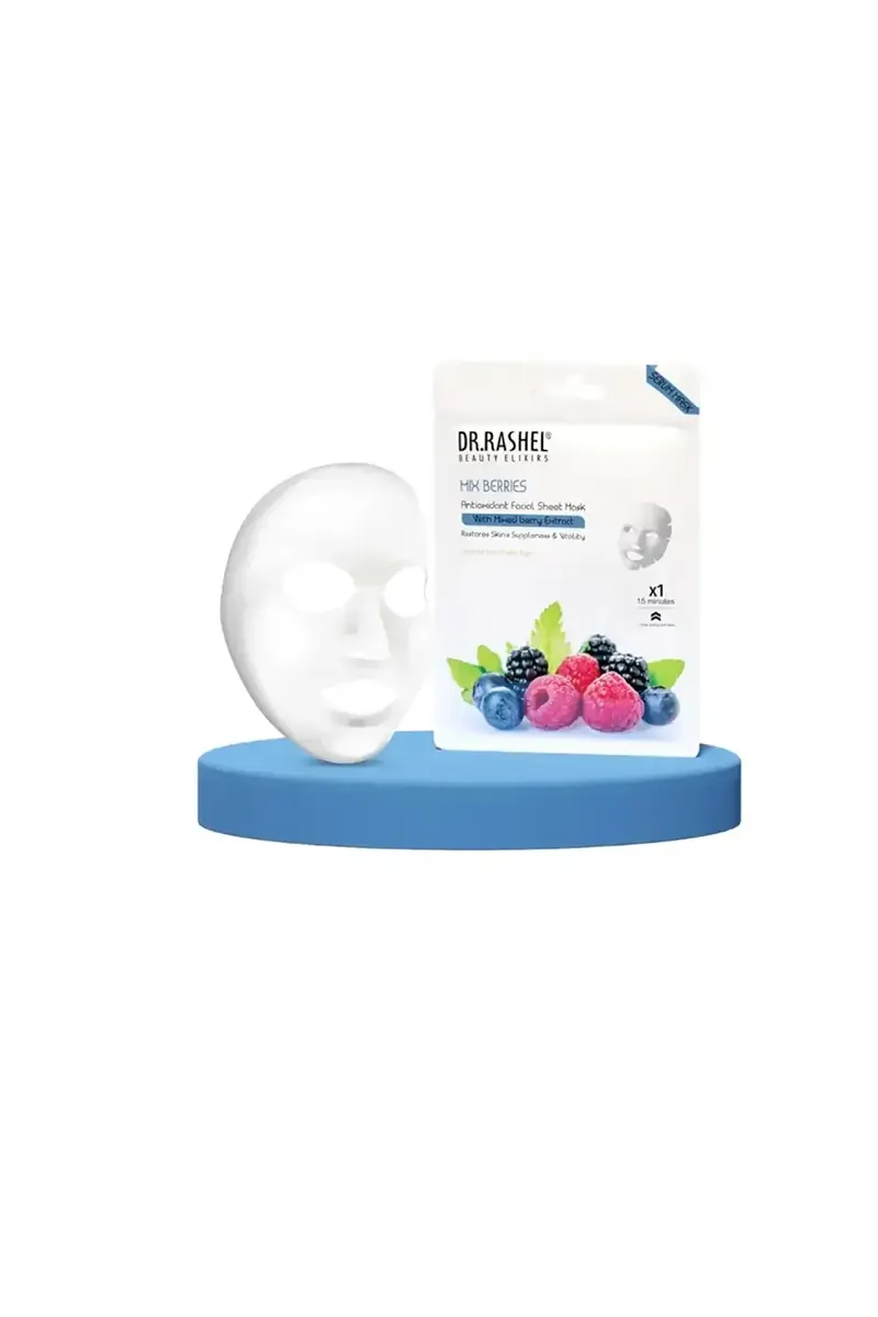 Dr. Rashel Mix Berries Sheet Mask with Serum - 20g
