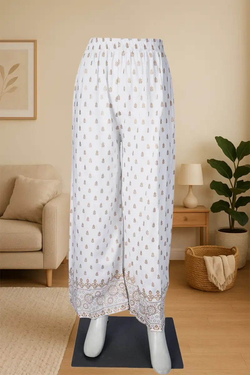 Cotton Printed Palazzo for Women