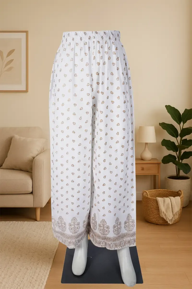 Cotton Printed Palazzo for Women