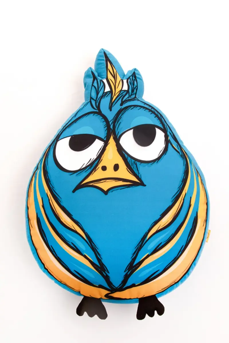 Angry Bird Shaped Soft Cushion - Happy Home Linens