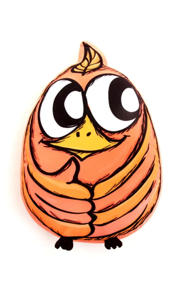 Angry Bird Shaped Soft Cushion - Happy Home Linens