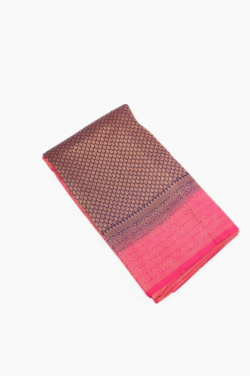 Art Silk Woven Design Saree for Women
