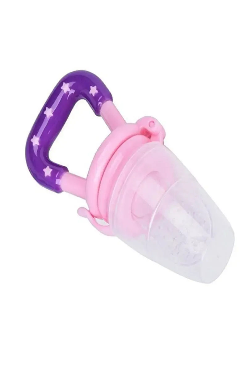 Baby Silicone Fruit Feeder (Pink)