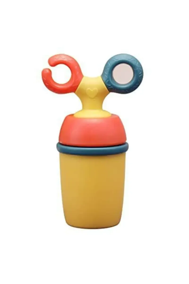 Silicone Baby Feeding Pacifier (Yellow)