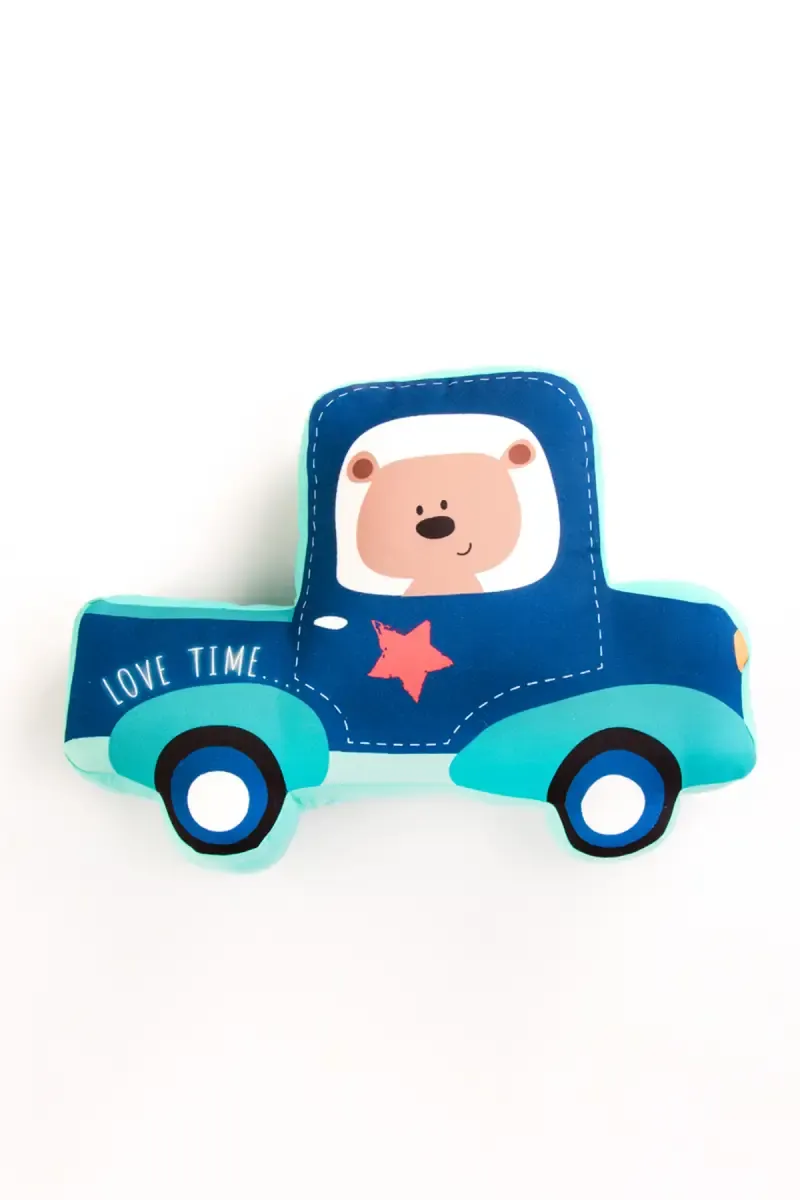 Soft Car Shaped Cushion - Happy Home Linens