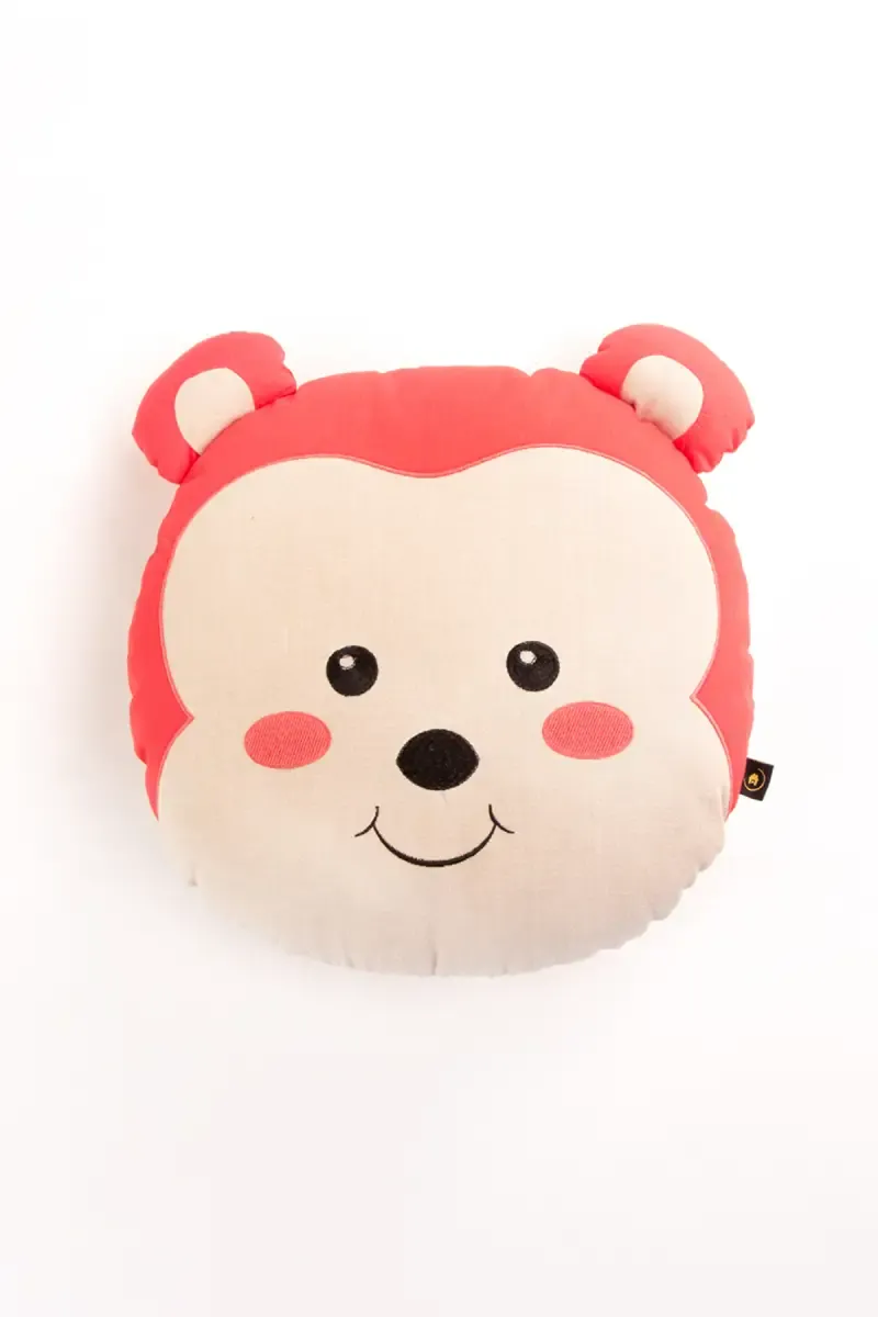 Soft Monkey-Shaped Cushion - Happy Home Linens