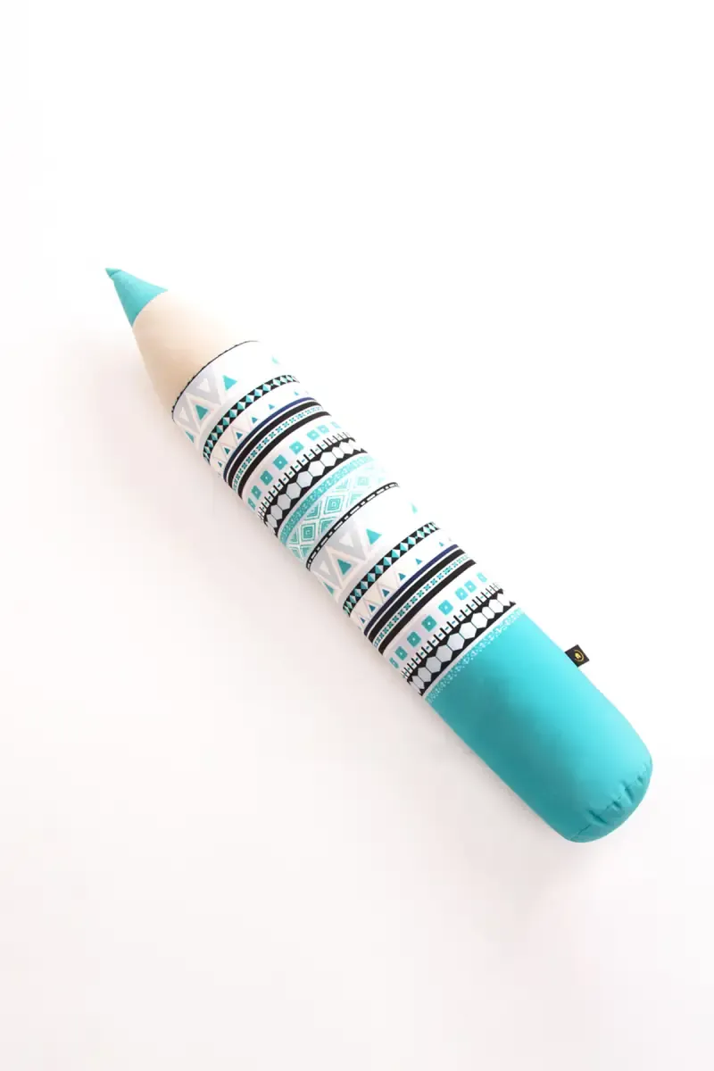 Pencil-shaped Soft Cushion - Happy Home Linens 023199COT&POLAQU2