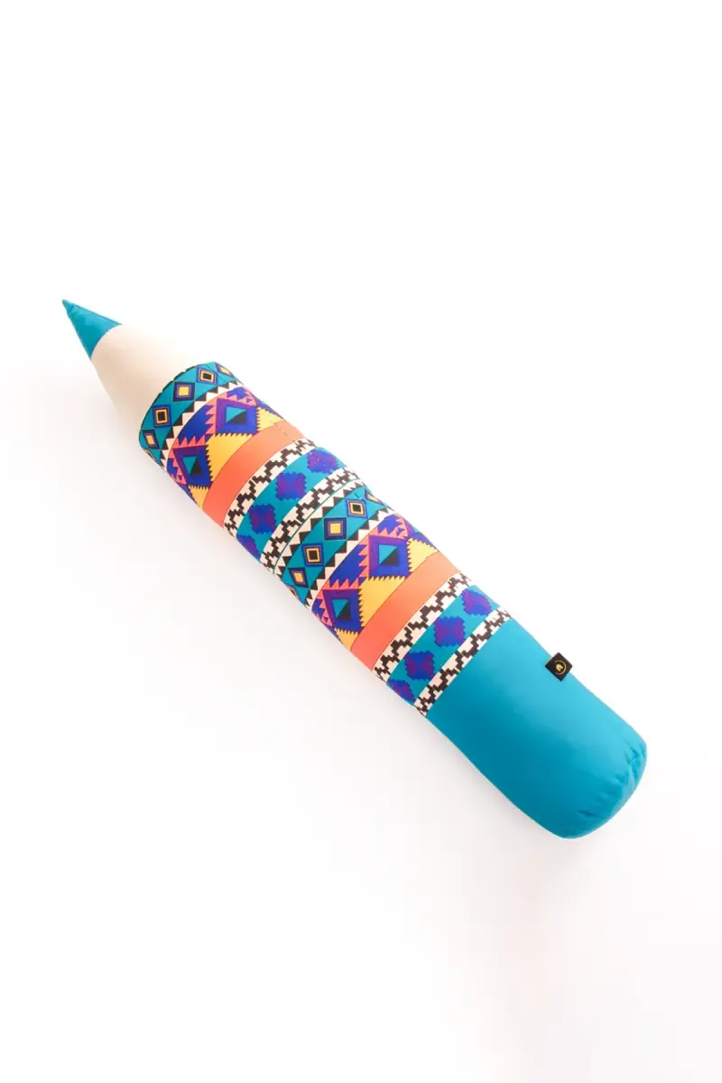 Pencil-shaped Soft Cushion - Happy Home Linens 023199COT&POLTEA