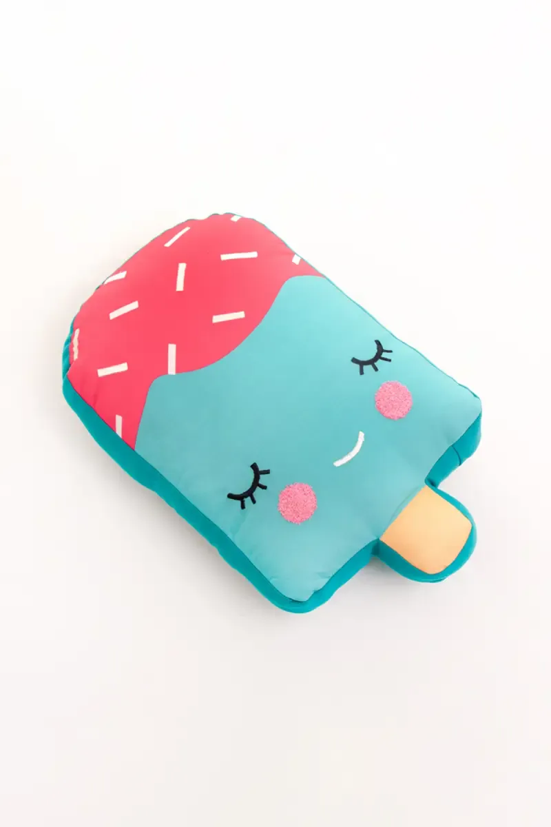 Ice Popsicle shaped soft cushion - Happy Home Linens
