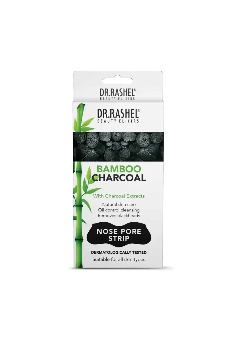 Dr. Rashel Charcoal Nose Strips for Blackheads Removal (10 Strips)
