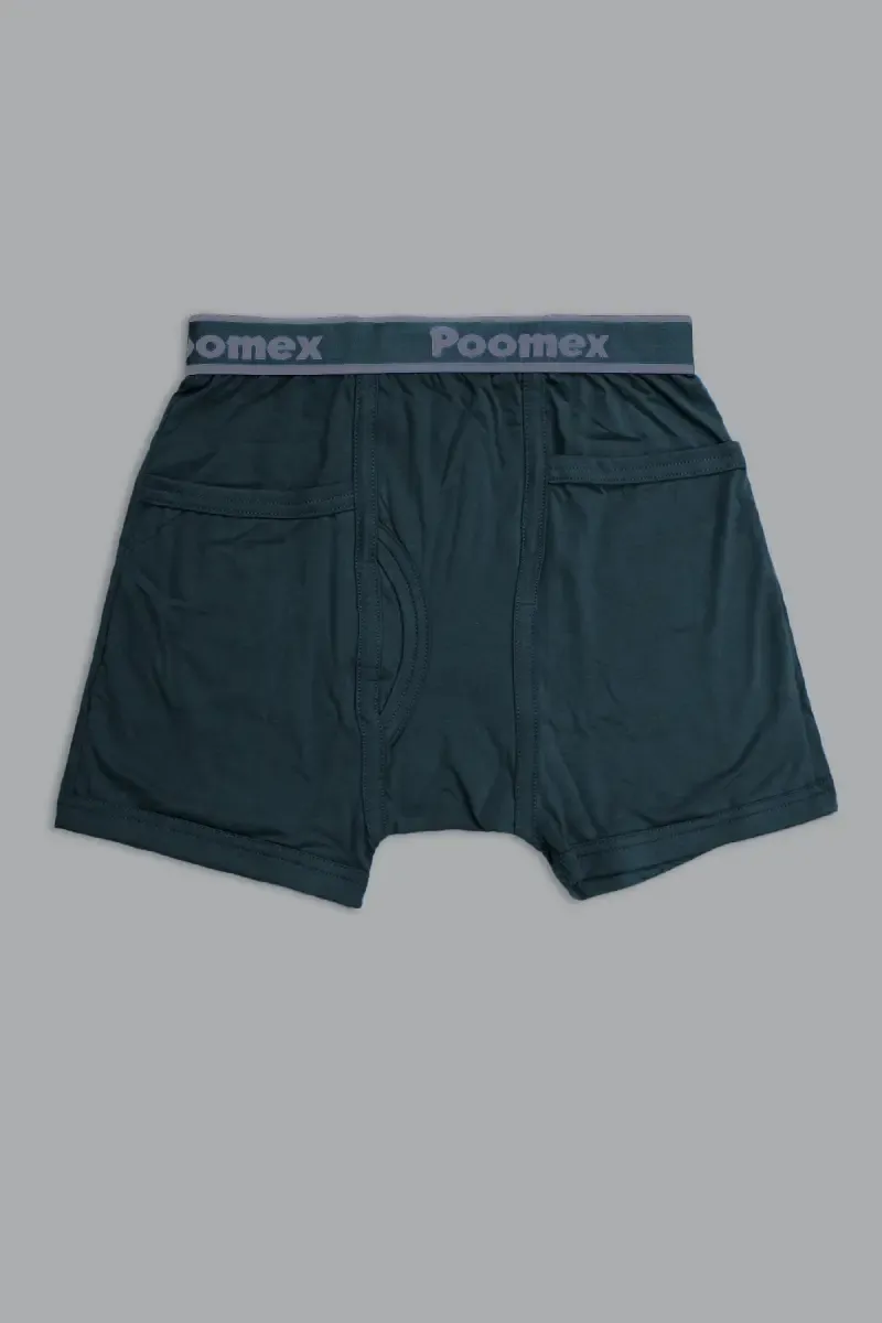 Men's Cotton Trunks with Pockets 023248DARGRE90