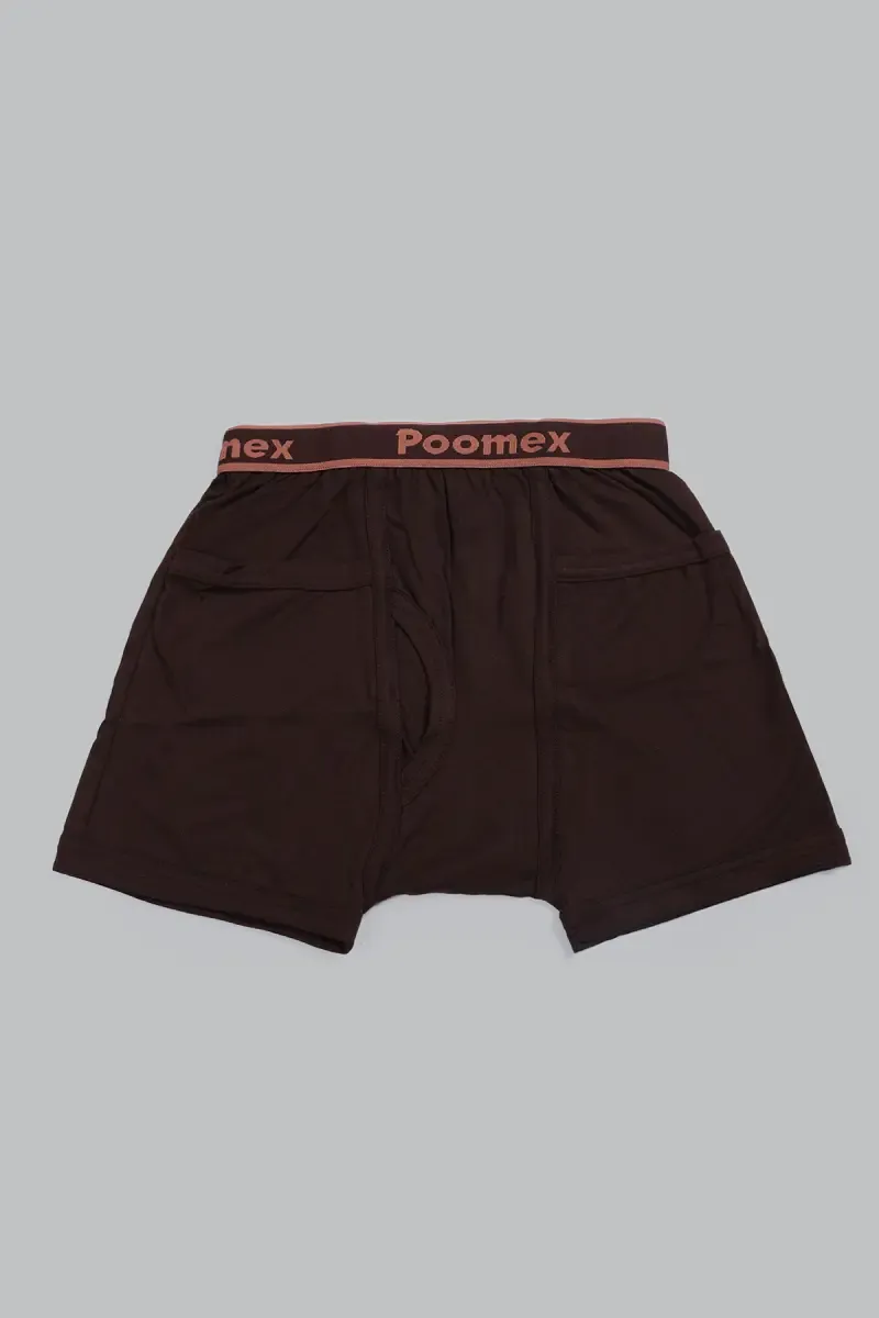 Men's Cotton Trunks with Pockets 023248DARKHA80