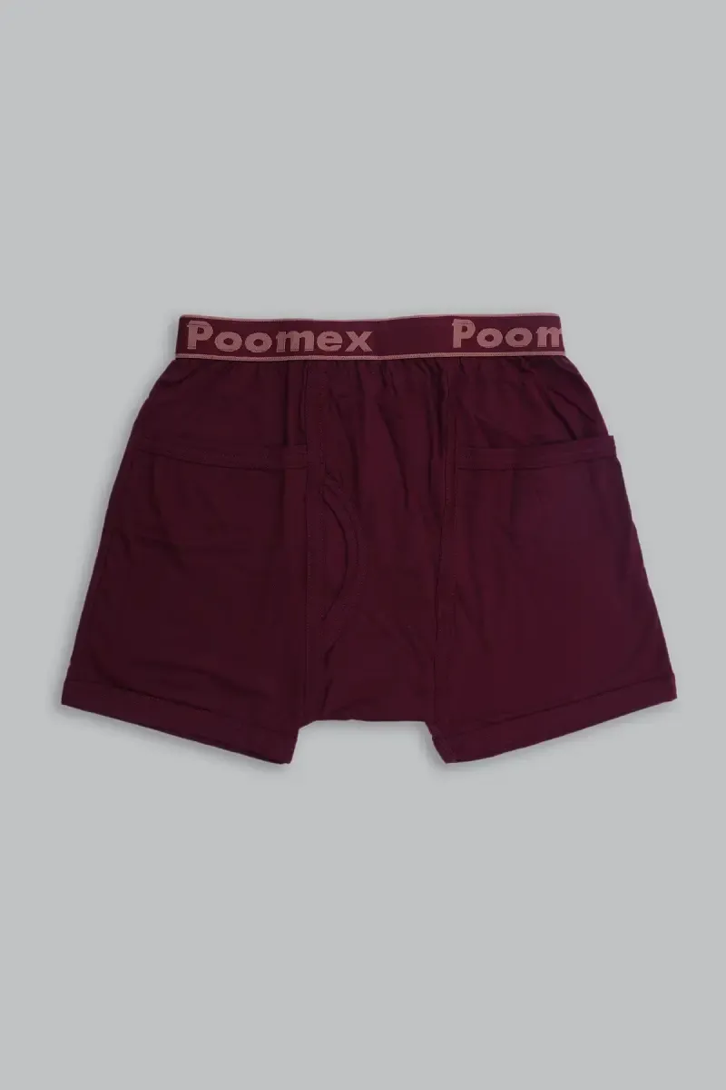 Men's Cotton Trunks with Pockets 023248MAR80