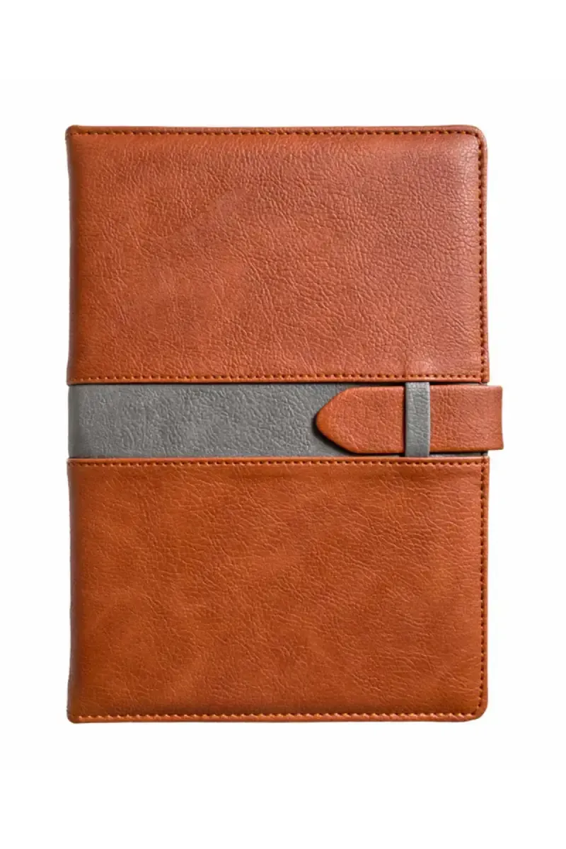 Anupam Posh Office Diary With Magnetic Closure- 192 Pages (Brown)  023260BRO(19PAGPACOF1
