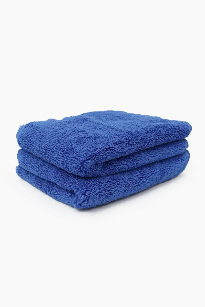 Microfiber Hand Towel, 2 Pcs - 40 x 60 Cm (Blue) (Copper Smith) 023288BLU12