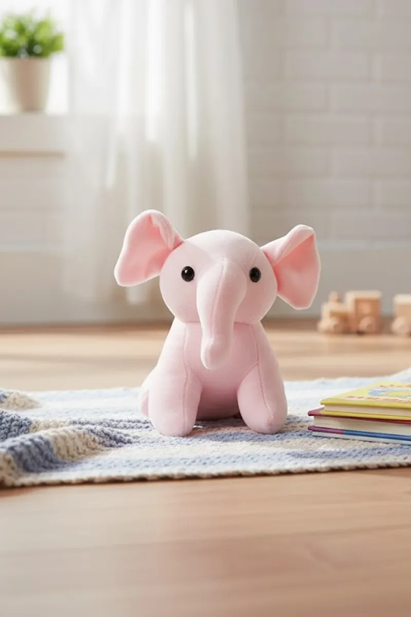Elephant Soft Toys for Kids - 18cm 023341PIN