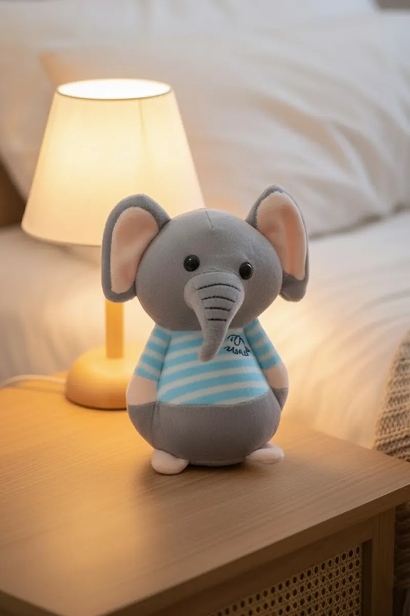 Elephant Soft Toy for Kids - 20cm