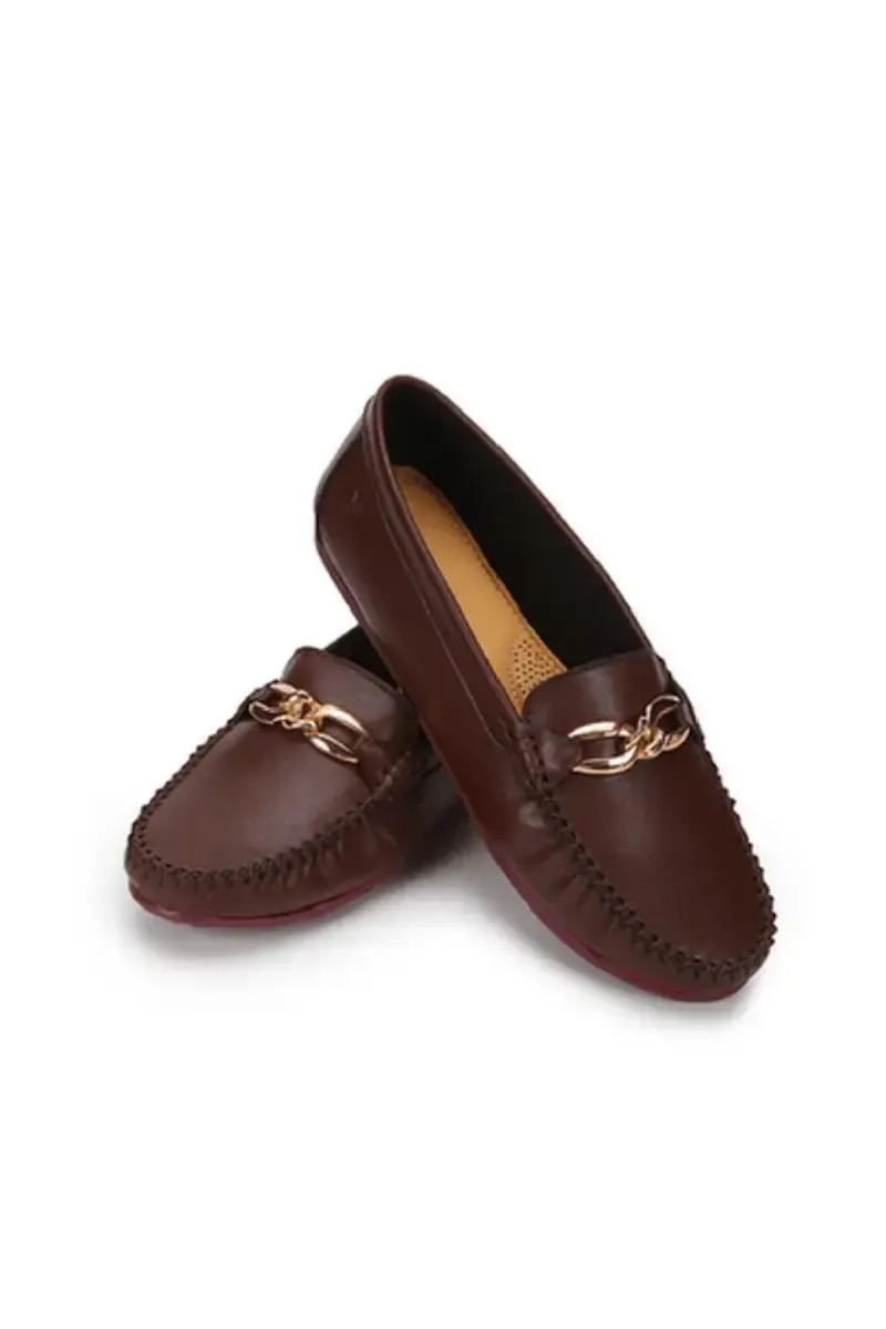 Women's Bliss Casual Knotted Buckle Loafers 0234365WIN