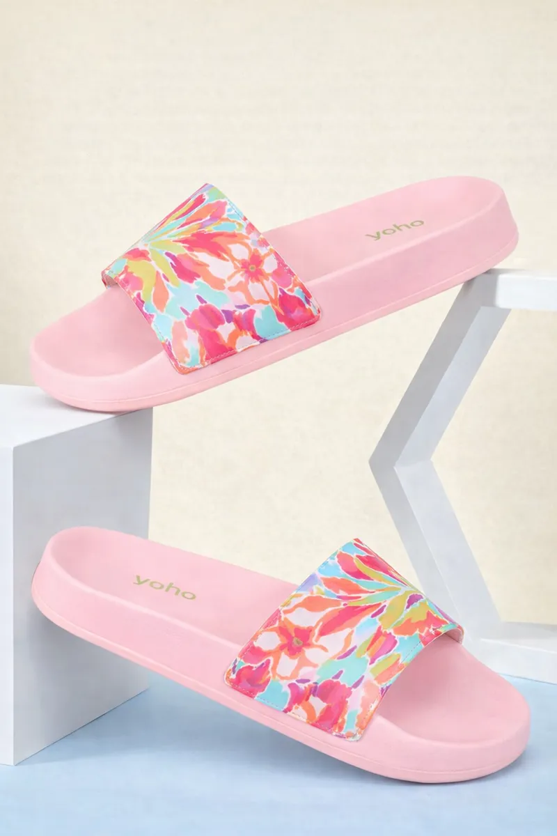 Tropica Printed Comfortable Women Slides 0234388ROSSHA