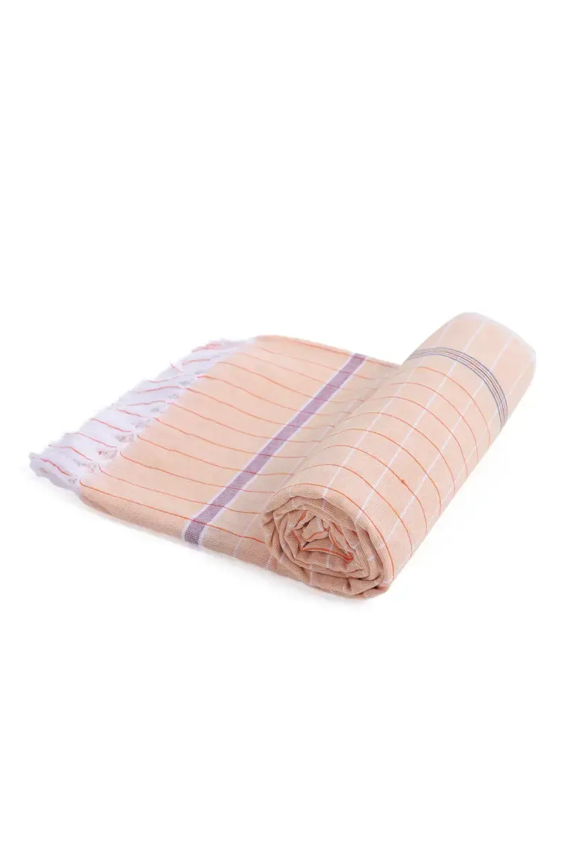 Cotton Vintage Bath Towel - 33 x 66 Inch - DG Fabrics  023533YEL1